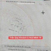 Bán đất GÓC 2MT đường Trần Qúy Khoách & Hòa Minh 18